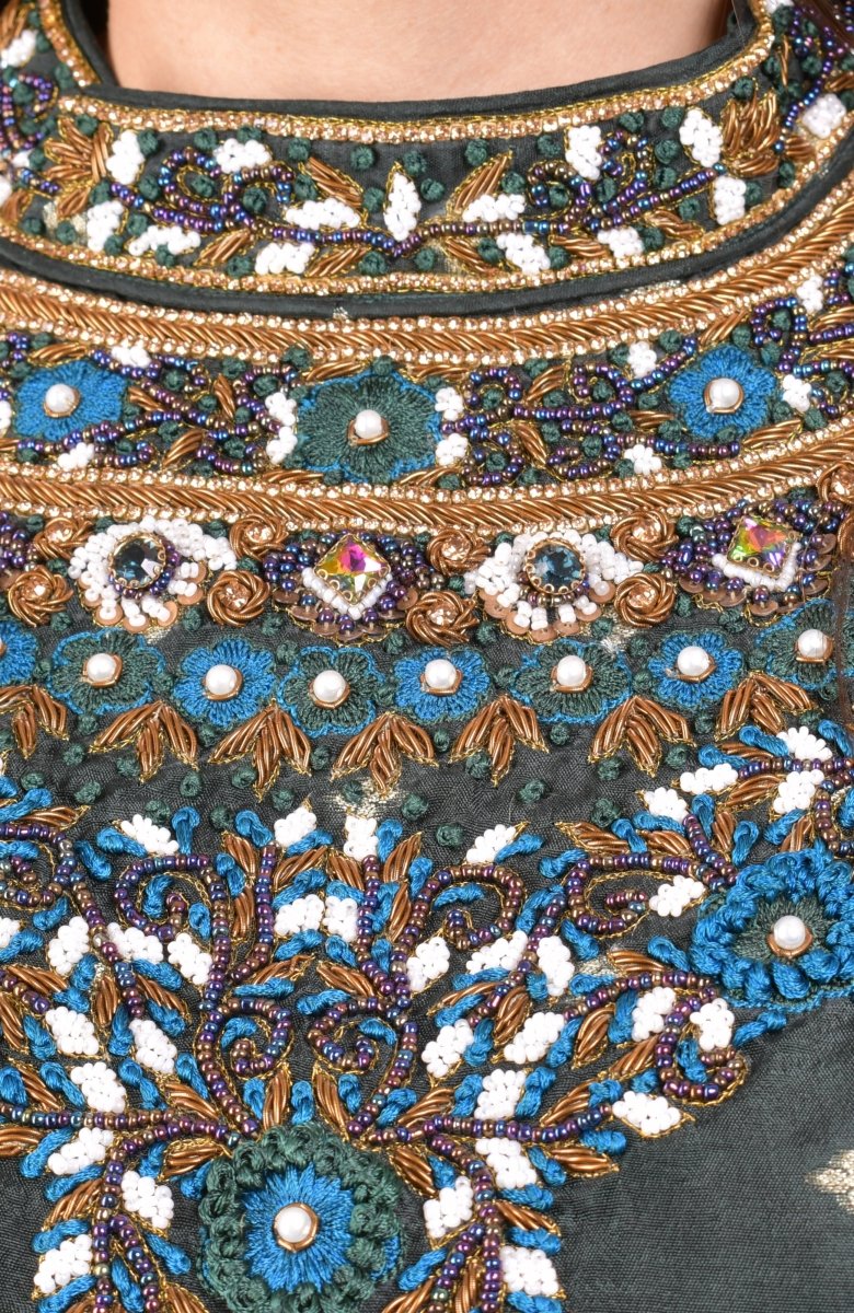 Silk Tie Dye Lehenga Choli Set - Image 3