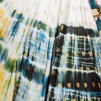 Silk Tie Dye Lehenga Choli Set - Image 6