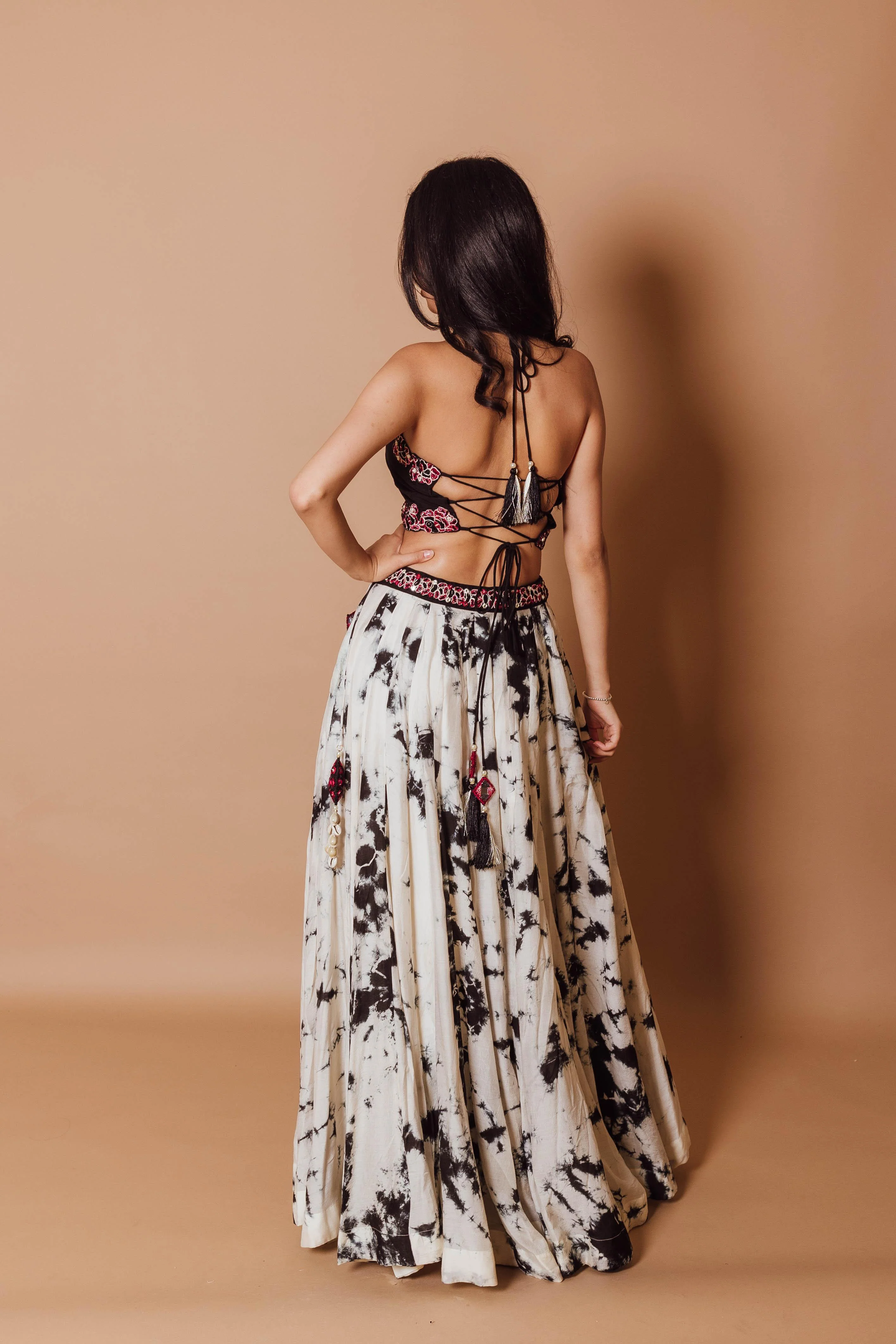 Lehenga with Double Slit - Image 2