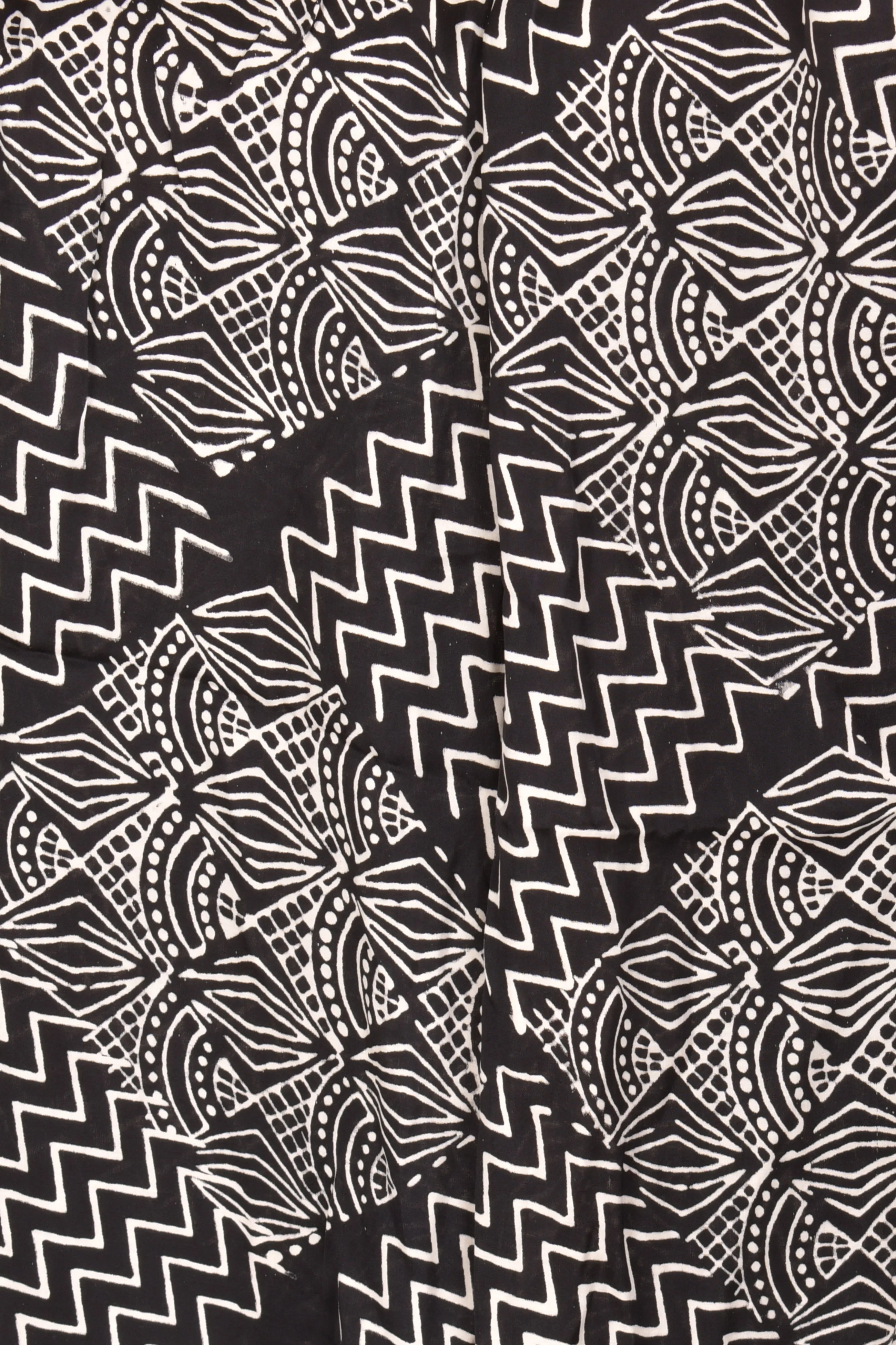 Maya Modal Silk Black Dupatta - Image 4